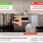 Bộ nồi inox chuyên dụng cho bếp từ