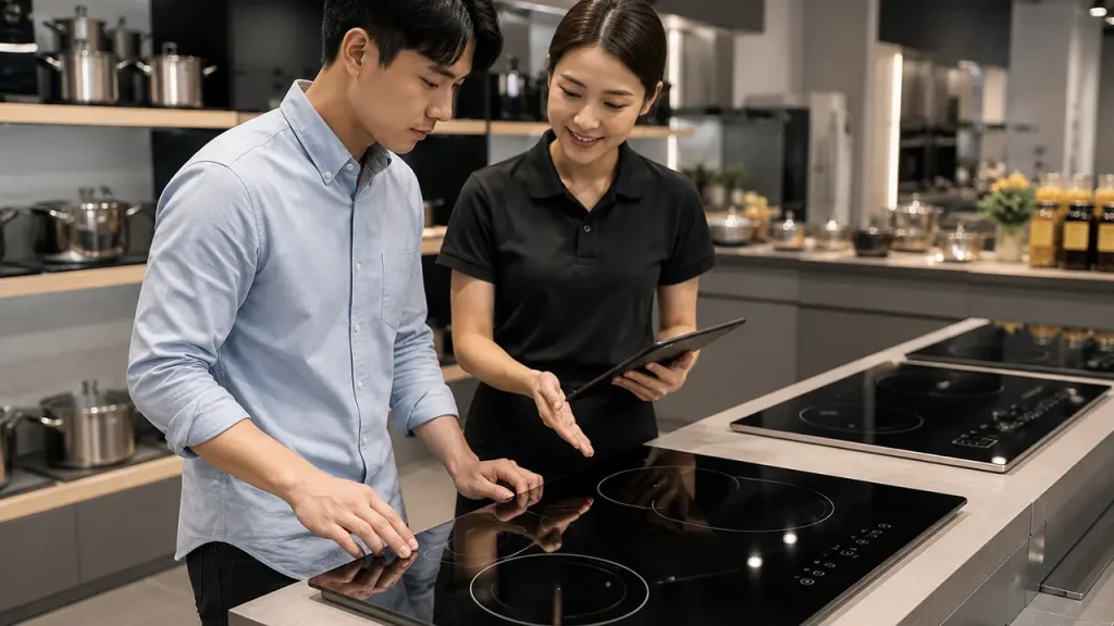 Kinh nghiệm chọn mua bếp điện đôi